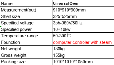 combi oven